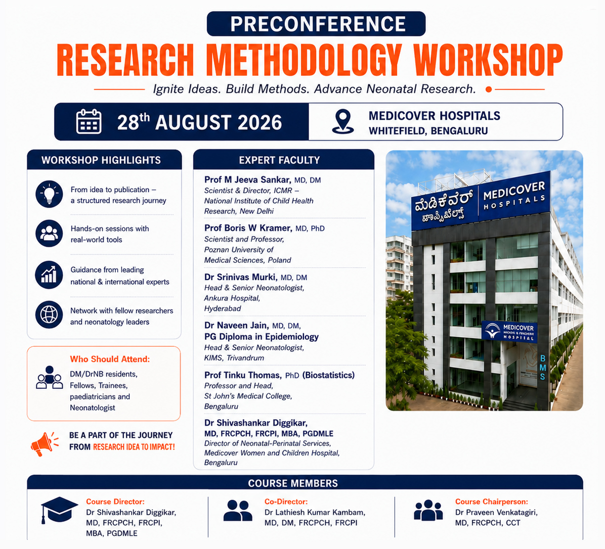 Research Methodology Workshop Flyer